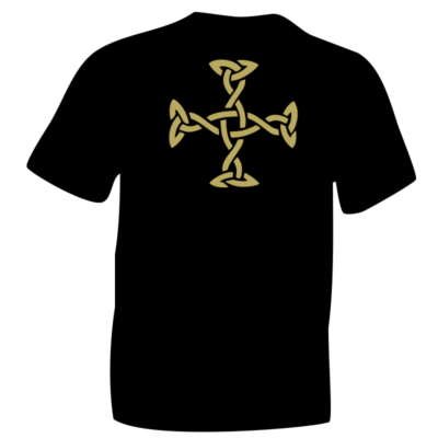Gold Celtic Knot Cross