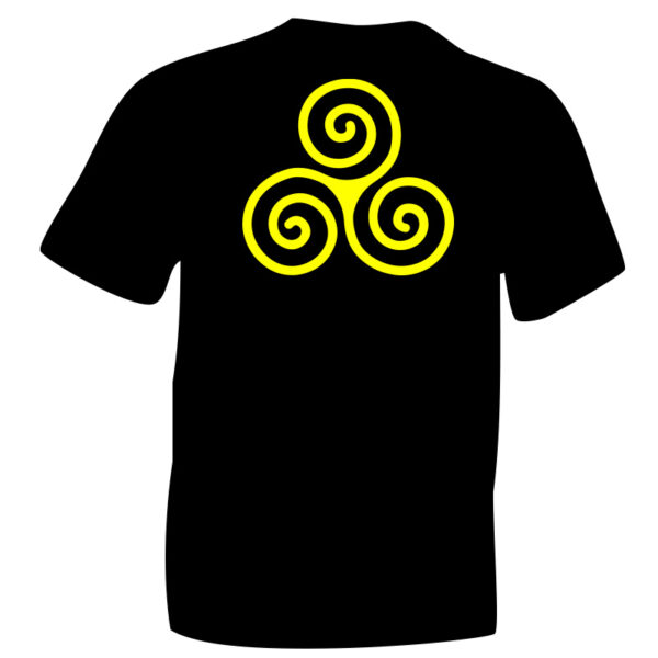Yellow Celtic Triskele